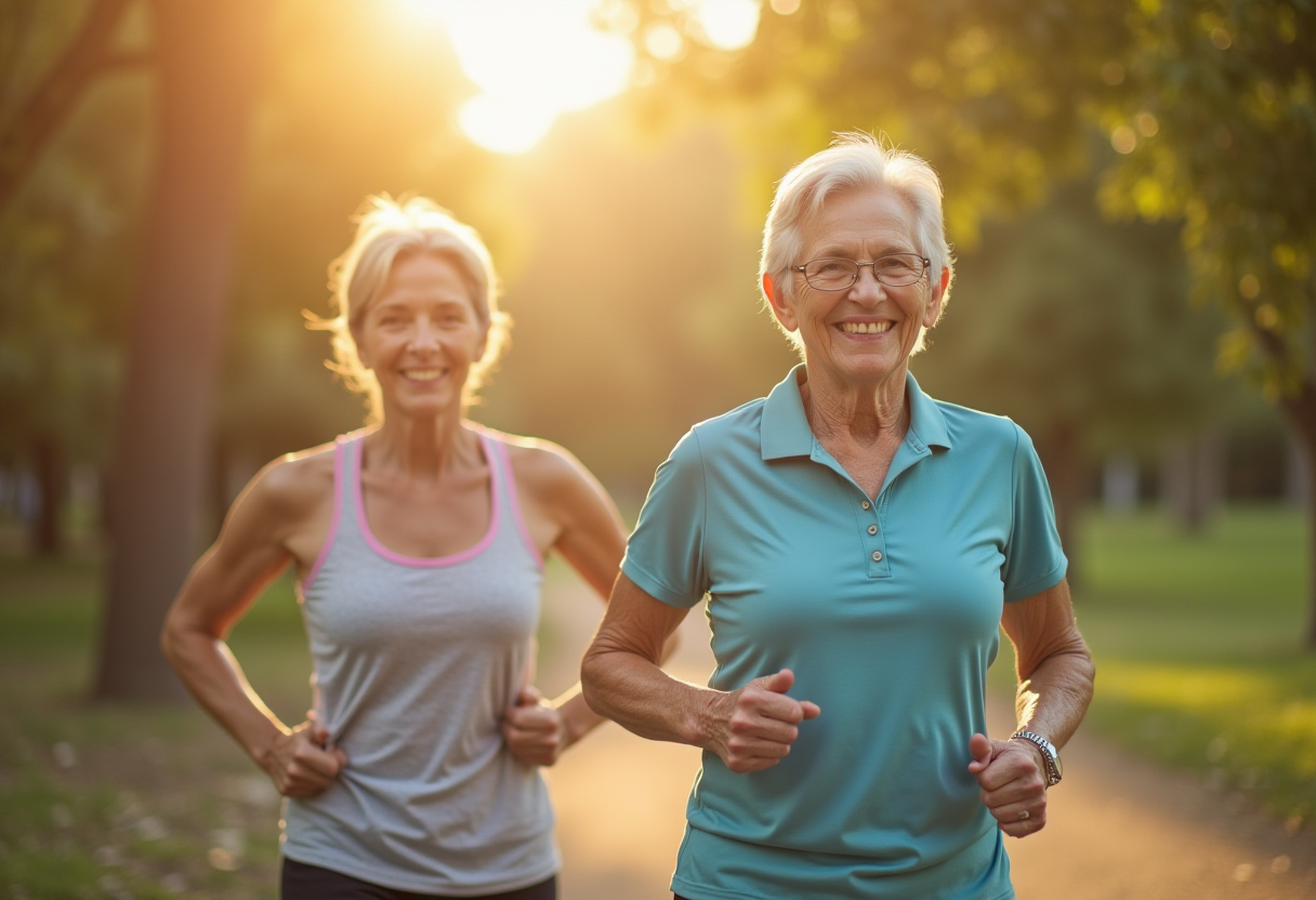 Група людей під час фітнес-тренування